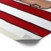 Hol dir ein GEHIRN! Poster (Ecke)