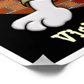 Hol dir einen Klang! LESEN SIE! Poster (Ecke)