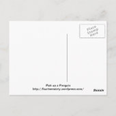 Hol dir einen Pinguin Postkarte (Rückseite)