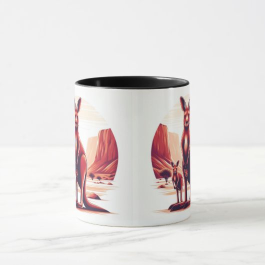Hol dir mit unserer Kangaroo Tasse in die Morgenbr (Zentrum)