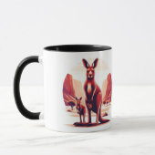Hol dir mit unserer Kangaroo Tasse in die Morgenbr (Links)