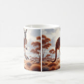 Hol dir mit unserer Kangaroo Tasse in die Morgenbr (Mittel)