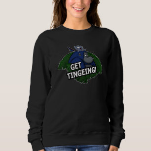 Hol dir Tingeing! Gorilla und Katze Sweatshirt