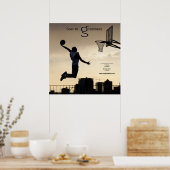Hol dir zu Greatness (Basketball) Poster (Küche)