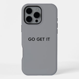 "HOL ES DIR" BRANDNEUES I PHONE 16 CASE ENTWORFEN iPhone 16 PRO MAX HÜLLE