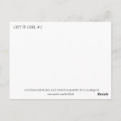 HOL ES DIR, MÄDCHEN #2 POSTKARTE (Rückseite)