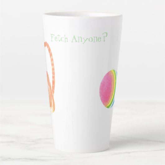 Hol jemanden? Latte Tasse (Vorderseite)