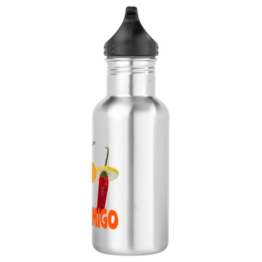 Hola Amigo Edelstahlflasche (Rechts)