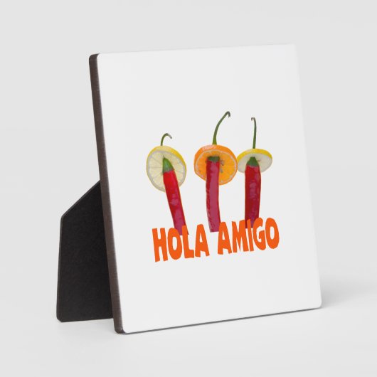 Hola Amigo Fotoplatte (Vorderseite)