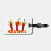 Hola Amigo Gepäckanhänger (Rückseite horizontal)