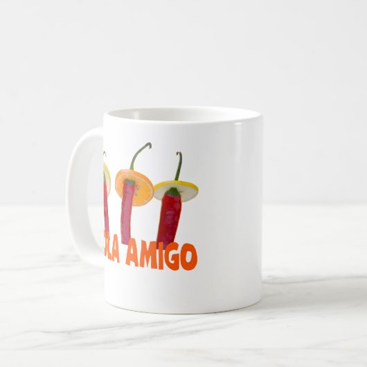Hola Amigo Kaffeetasse (Vorderseite Links)
