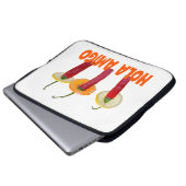 Hola Amigo Laptopschutzhülle (Vorne Knopf)