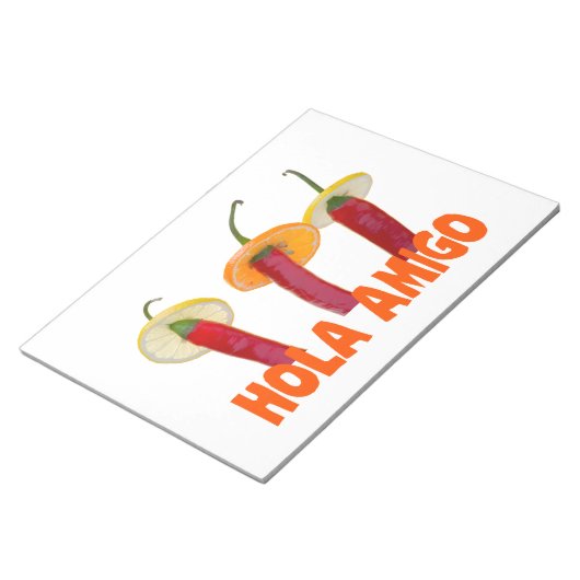 Hola Amigo Notizblock (angewinkelt)