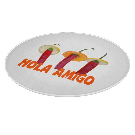 Hola Amigo Schneidebrett (Ecke)