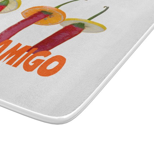 Hola Amigo Schneidebrett (Ecke)