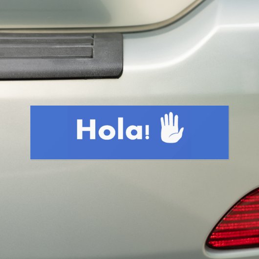 Hola Autoaufkleber (Auf Auto)