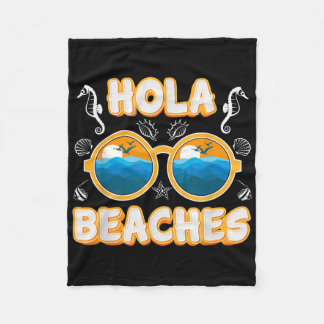Hola Beach Urlaub Fleecedecke