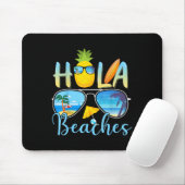 Hola Beaches Funny Beach Urlaub Sommer Mousepad (Mit Mouse)