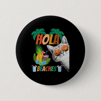 Hola Beaches Katzenbekleidung für Mann und Amp; Fr Button