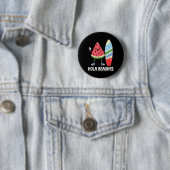 Hola Beaches Niedlich Kawaii Watermelon Surfboard  Button (Beispiel)
