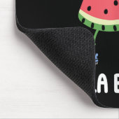 Hola Beaches Niedlich Kawaii Watermelon Surfboard Mousepad (Ecke)