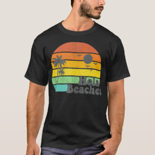 Hola Beaches Retro Beach Urlaub Sommerangebot Wom T-Shirt