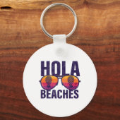 Hola Beaches Schlüsselanhänger (Vorderseite)