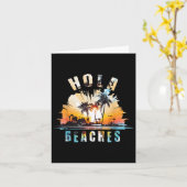 Hola Beaches Urlaub _3 Karte (Gelbe Blume)