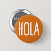 Hola. Button (Vorne & Hinten)