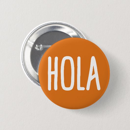 Hola. Button (Vorne & Hinten)