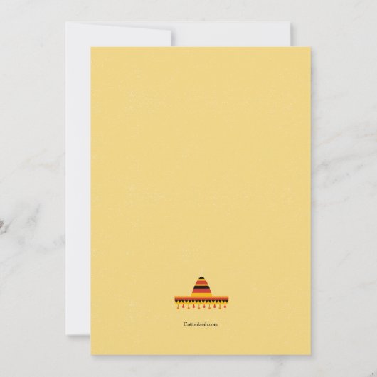 Hola Einladung (Rückseite)