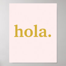 Hola Gold Script auf Rosa