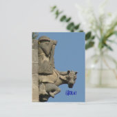 ¡Hola! - Grüße aus Barcelona Postkarte (Stehend Vorderseite)