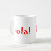 Hola Kaffeetasse (Vorderseite Links)