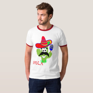 Hola Niedlich mexikanisch Sombrero Cactus Funny Gr T-Shirt