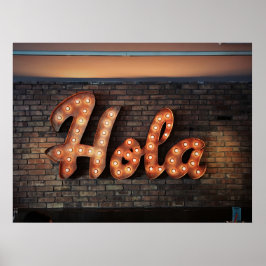 Hola Poster