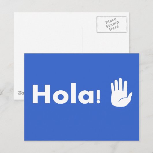Hola Postkarte (Vorne/Hinten)