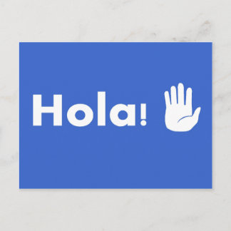 Hola Postkarte