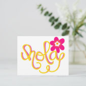 Hola Postkarte (Stehend Vorderseite)