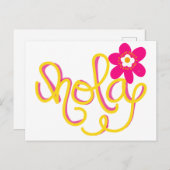 Hola Postkarte (Vorne/Hinten)