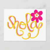 Hola Postkarte (Vorderseite)