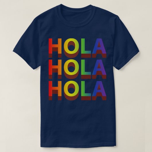 Hola Shirt (Design vorne)