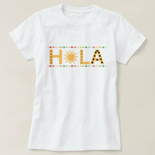 Hola Shirt, Hola Tshirt, Spanisch, Hallo Spanische T-Shirt