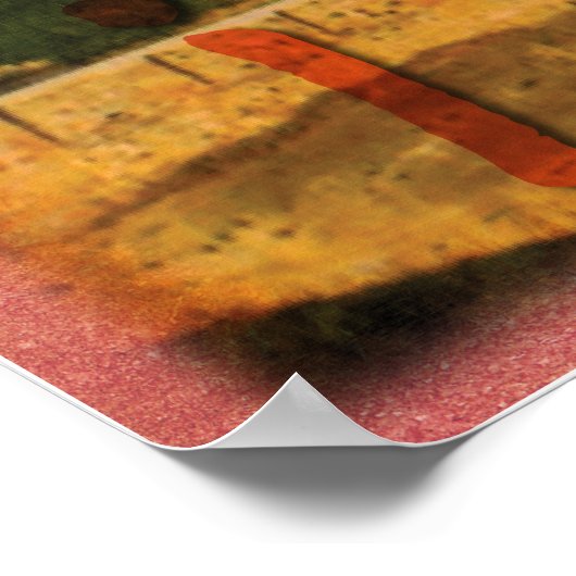 Hola Spanien Poster (Ecke)