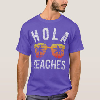 Hola Strände Tank Top Lustiges Strandurlaub Shirt