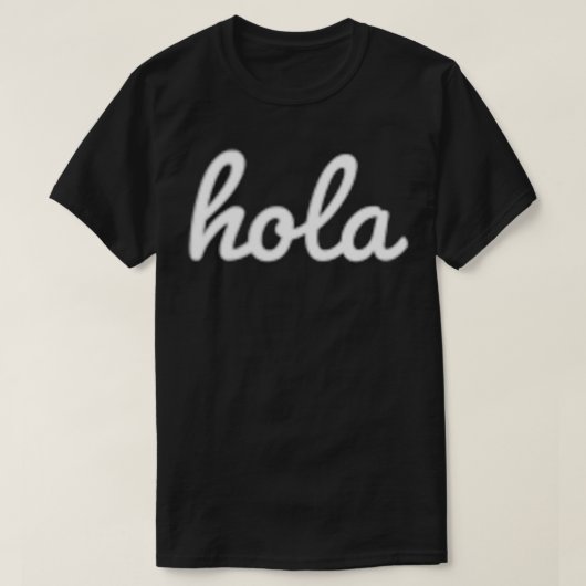 Hola T-Shirt (Design vorne)
