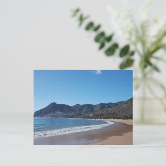 Hola, Teneriffa! Postkarte (Stehend Vorderseite)