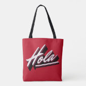 Hola-Textentwurf Tasche (Rückseite)