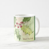 Holbeeren-Tasse Kaffeetasse (VorderseiteRechts)