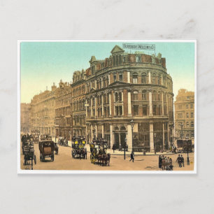 Holborn Viaduct, London, England klassisches Photo Postkarte